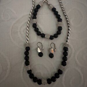 Brighton Meridian Bead Necklace, bracelet and earrings